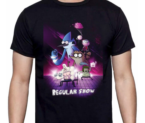 Un Show Más - Regular Show Personajes - Polera