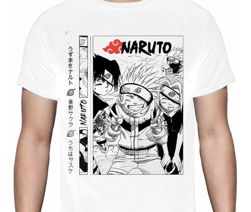Naruto - Naruto Equipo 7 - Polera