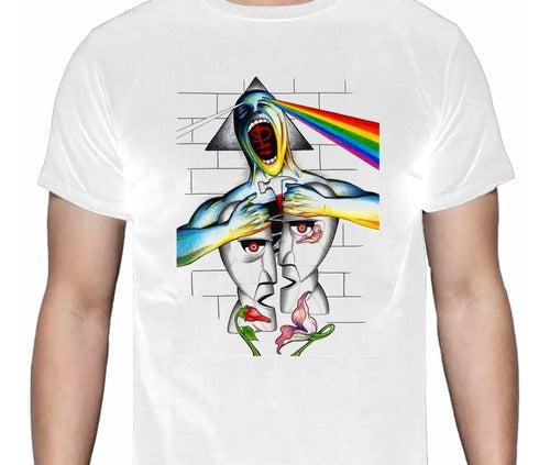 Pink Floyd Mixed Media - Blanca - Polera