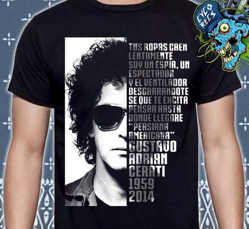 Gustavo Cerati - Persiana Americana - Polera