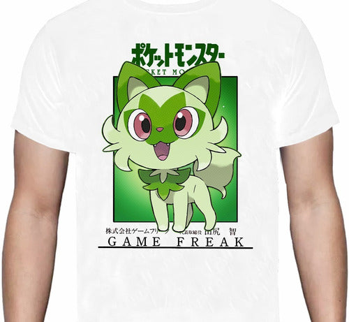 Pokemon - Sprigatito - Polera