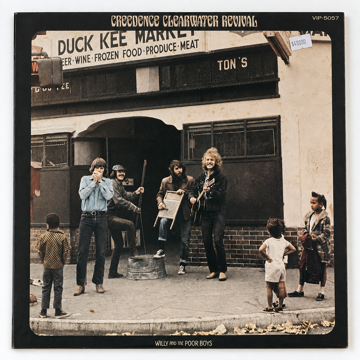Creedence Clearwater Revival - Willy And The Poor Boys - Vinilo Japones (Sin Obi)