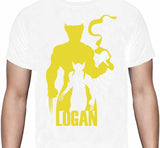 Marvel - Wolverine Logan Estencil - Polera