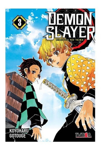 Manga Demon Slayer - Tomo 3 - Ivrea Argentina + Regalo