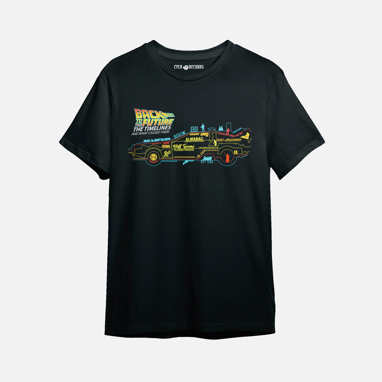 Delorean Time Machine - Back To The Future - Polera