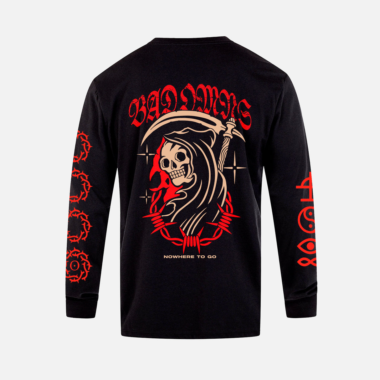Bad Omens - Nowhere to go - Polera Manga Larga
