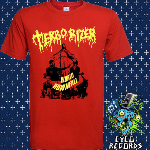 Terrorizer - World Downfall Roja - Polera