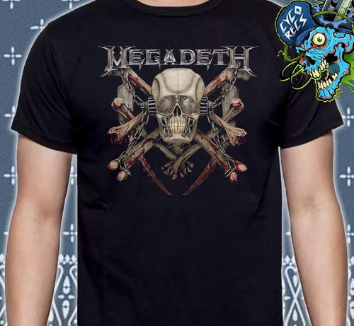 Megadeth - Skull - Polera