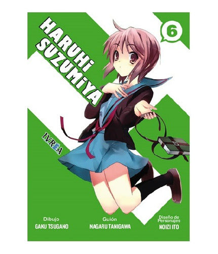 Manga Haruhi Suzumiya  -  Tomo 6 - Ivrea Arg. + Reg.