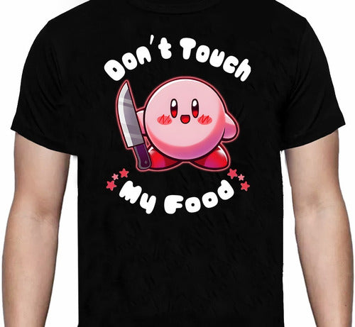 Kirby Dont Touch My Food - Poleras - Polera