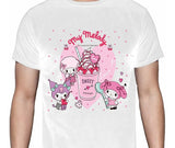 Sanrio - Kuromi My Melody Hello Kitty Kawaii - Polera