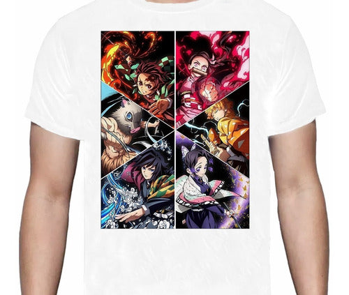 Kimetsu No Yaiba - Demon Slayer Todos - Polera