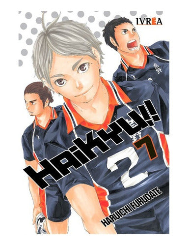 Manga Haikyu!! - Tomo 7 - Ivrea Arg. + Reg.