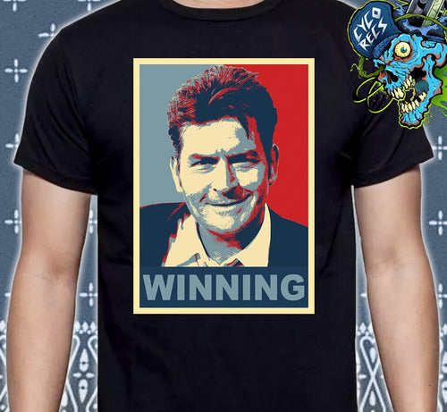 Charlie Sheen - Winning Two And A Half Men - Polera