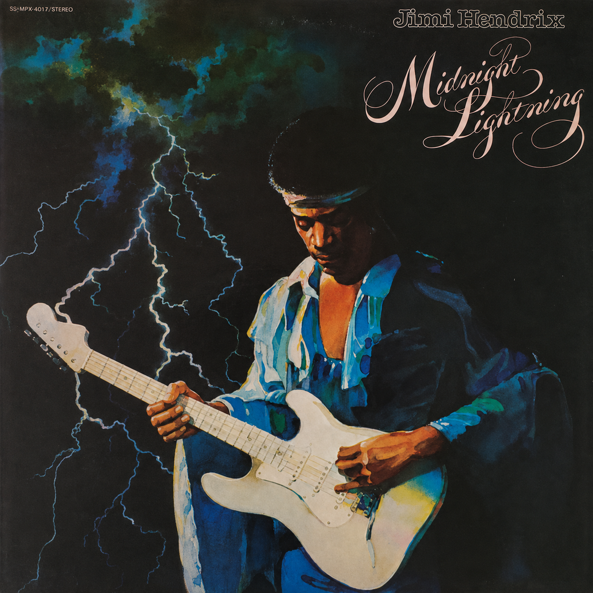 Jimi Hendrix – Midnight Lightning - Vinilo Japonés (Sin Obi)