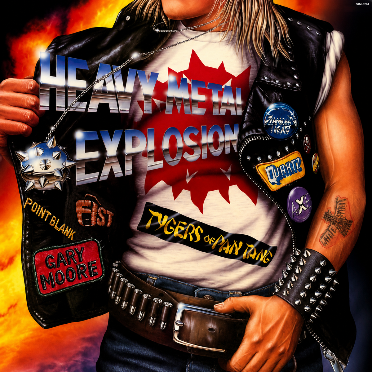 Various – Heavy Metal Explosion - Vinilo Japonés (Sin Obi)