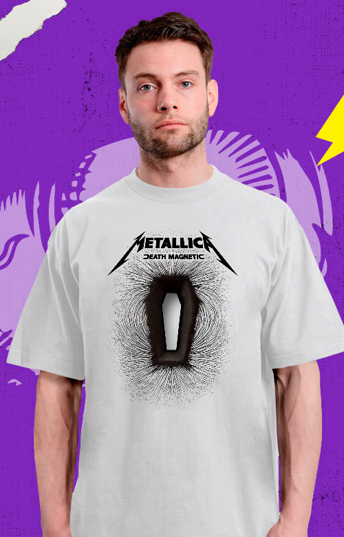 Metallica - Death Magnetic - Polera – Cyco Records