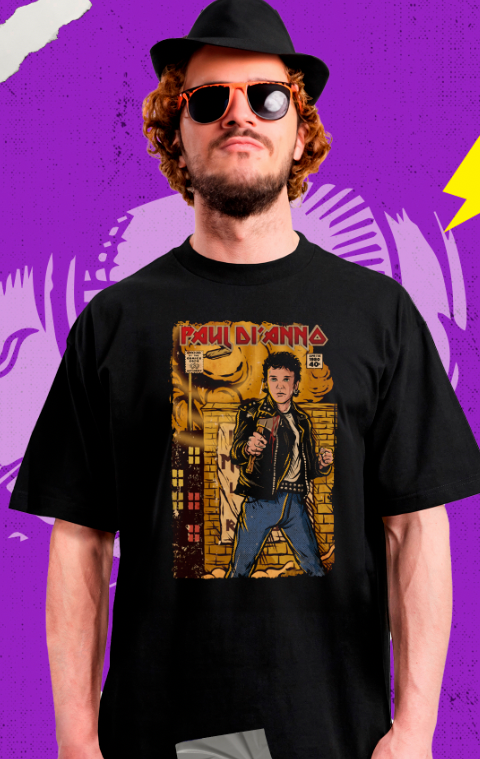 Paul Dianno - Comic - Polera