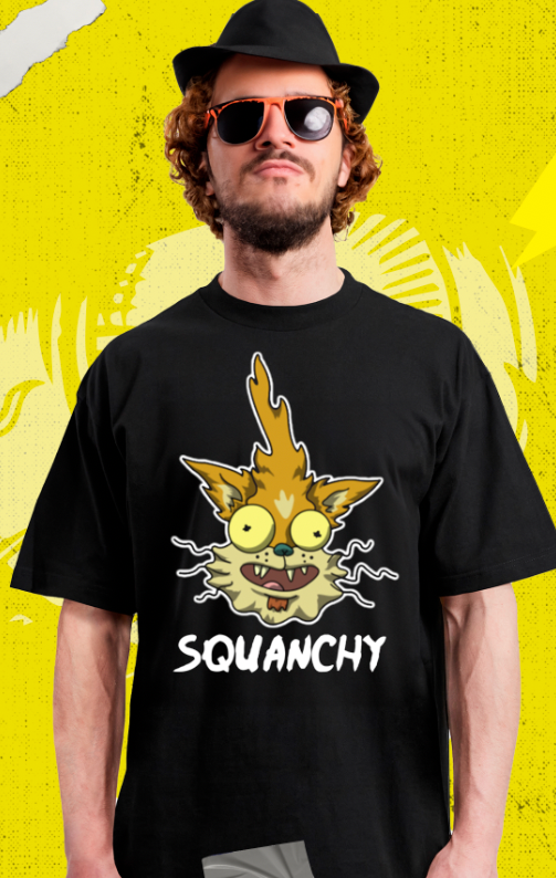 Rick and Morty - Squanchy - Polera