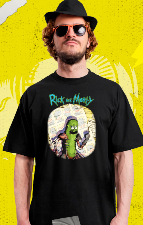 Rick & Morty - Pickle Rick - Polera