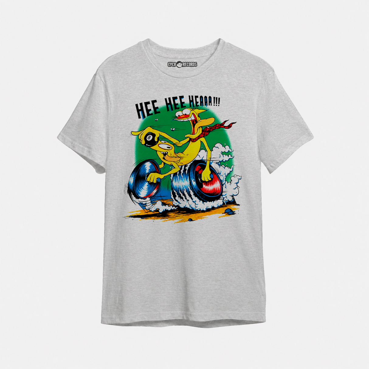 Cat Dog Auto - Gris - Polera