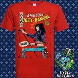 The Amazing Joey Ramone - Hardcore Punk / Animacion Roja - Polera