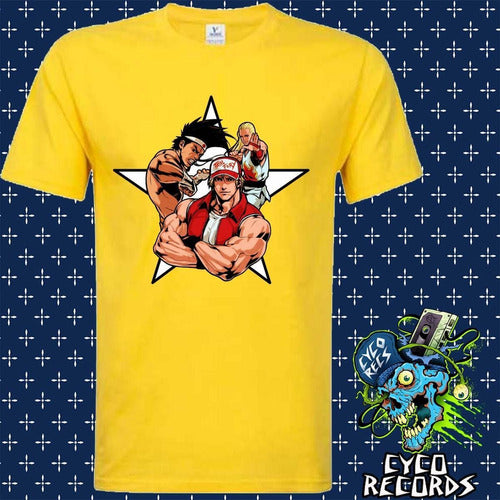 Kof - Fatal Fury Team - Polera