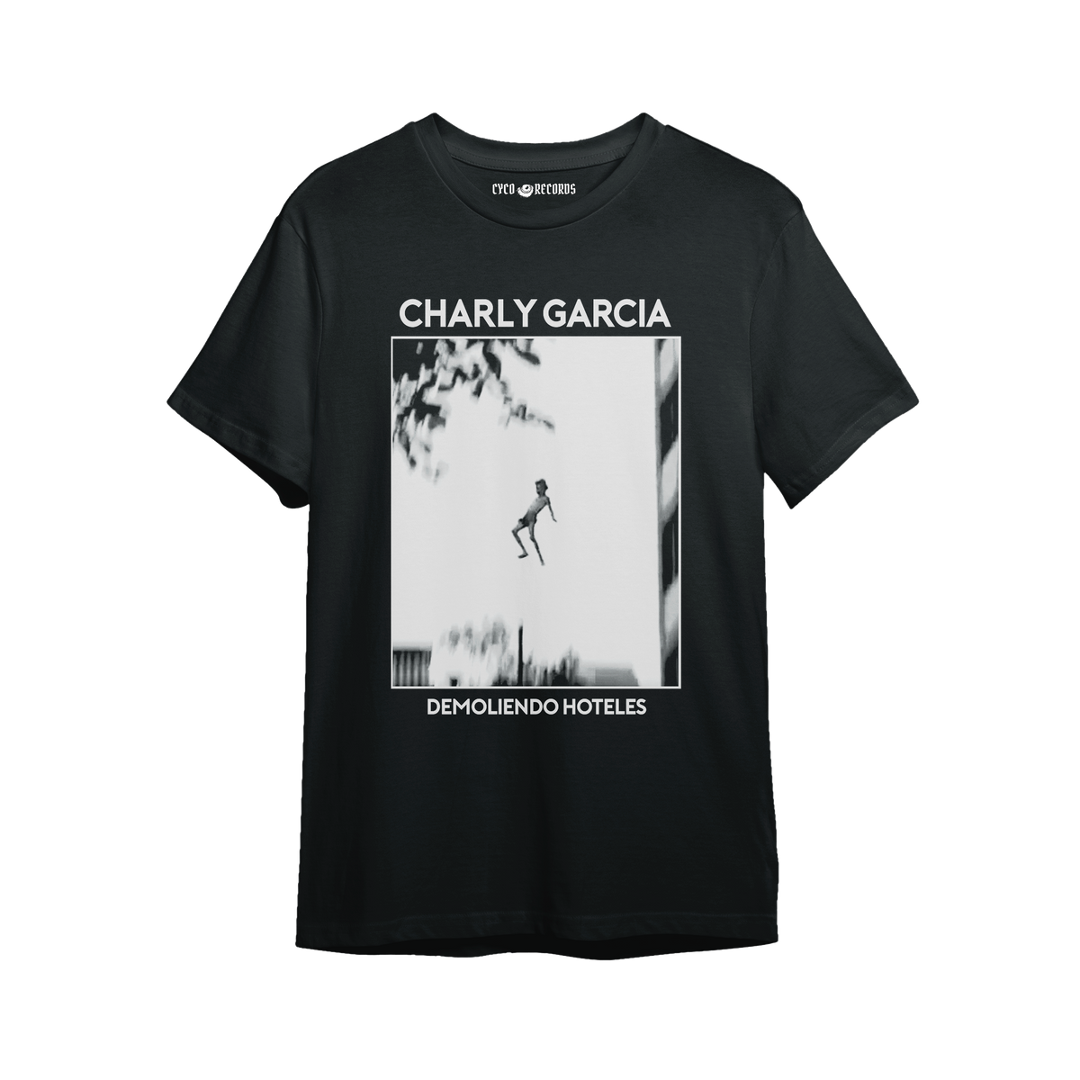 Charly Garcia - Demoliendo Hoteles - Polera - l / Negro