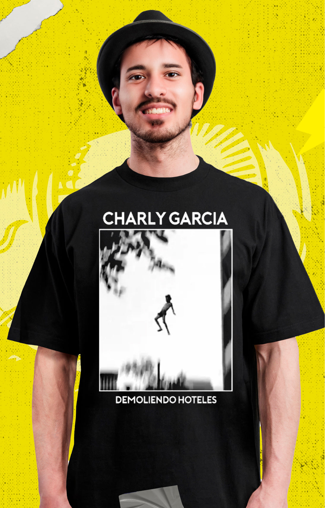 Charly Garcia - Demoliendo Hoteles - Polera