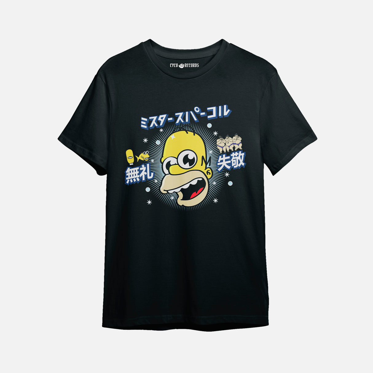 Simpsons - Mr Chispa Black - Polera