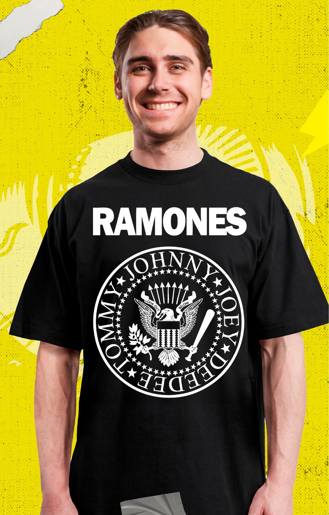 Ramones Polera Serigrafia Polera – Cyco Records