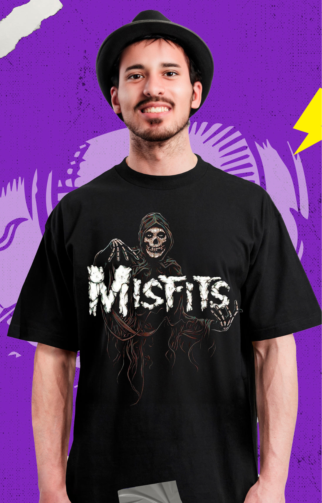 Misfits - Crimson Ghost Skull - Polera