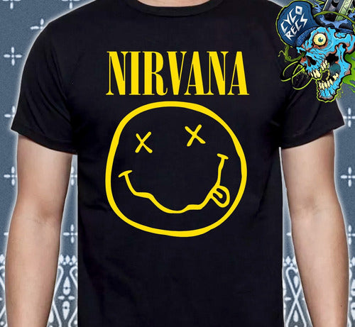 Nirvana - Grunge - Polera