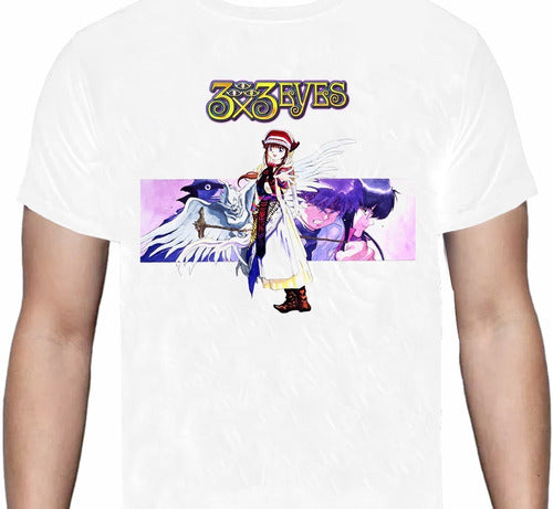 3x3 Eyes 4 - Polera Anime Manga - Polera