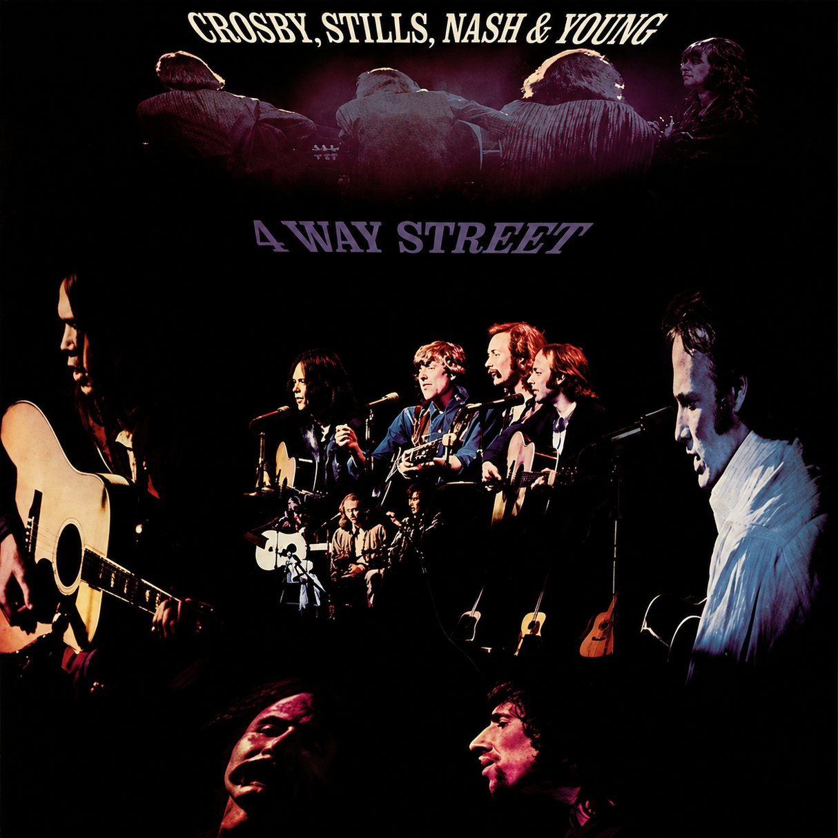 Crosby, Stills, Nash & Young – 4 Way Street - Vinilo Japonés Doble (Sin Obi)