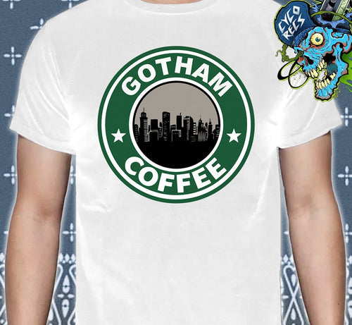 Gotham - Ciudad Gotica Coffee - Polera