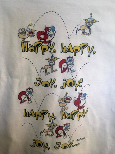 Ren & Stimpy Happy Happy Joy Joy - Animacion - Polera