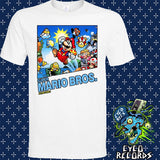 Super Mario Bros - Action Series Blanca - Polera