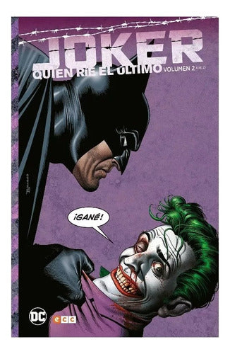 Joker: Quien Ríe El Último Vol. 2  - Dc - Ecc España