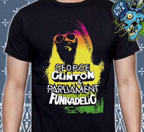 Geroge Clinton - Parlamient Funkadelic - Polera