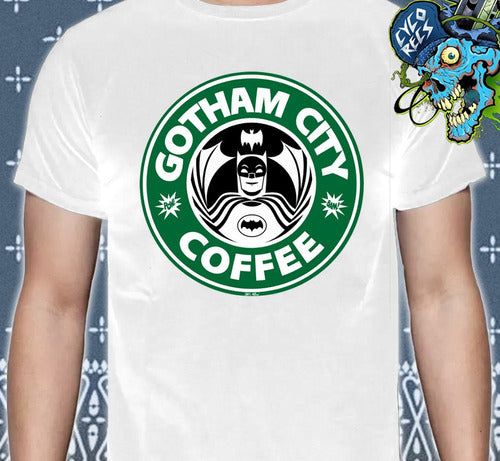 Gotham City - Coffee Batman - Polera