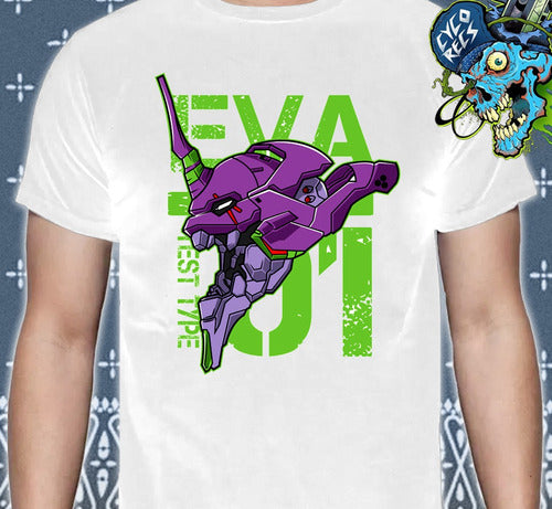 Evangelion  Eva 01 2  Animación Japonesa  Polera -  - Polera