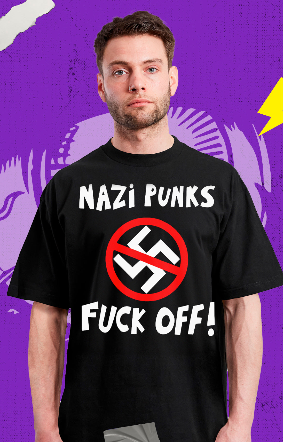Dead Kennedys - Nazi Punks Fuck Off! - Polera