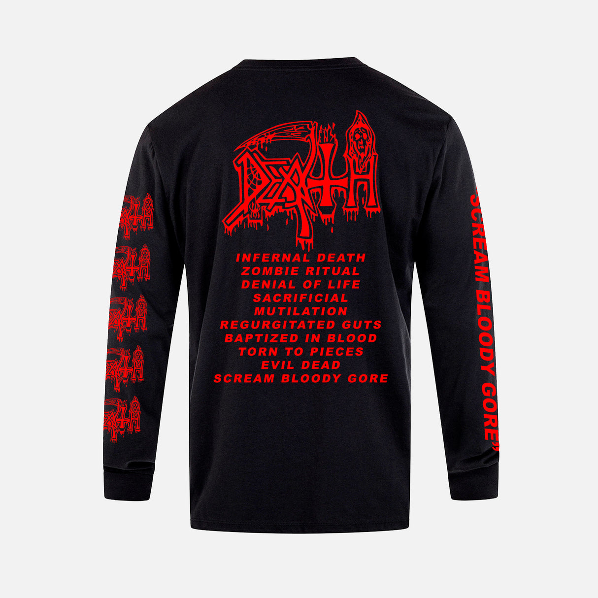 Death scream - Bloddy Gore - Polera Manga Larga