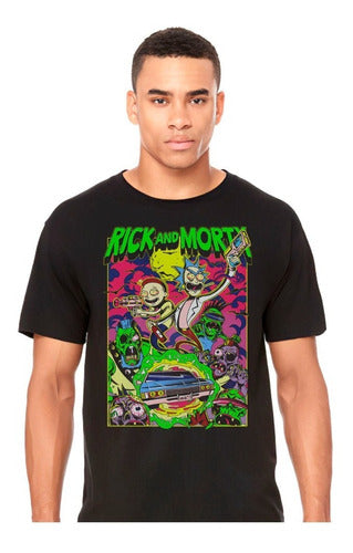 Rick And Morty - Poster - Polera