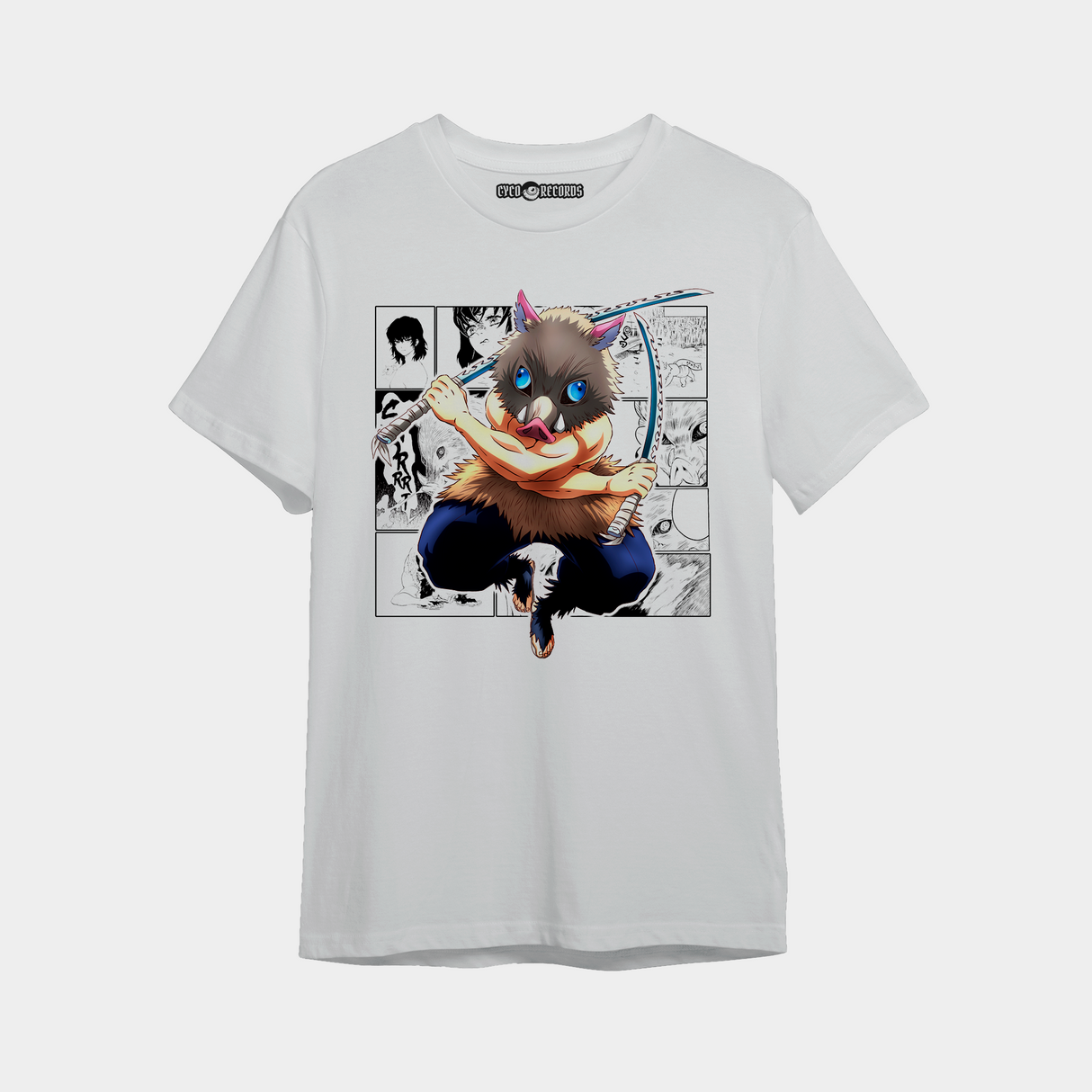 Kimetsu No Yaiba - Inosuke Collage - Polera