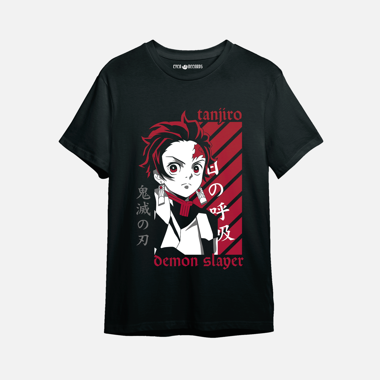 Demon Slayer - Tanjiro  Burdeo - Polera