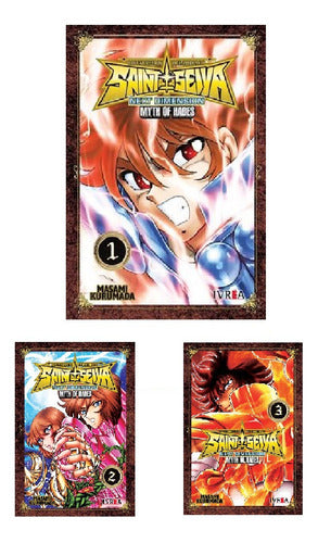 Pack Saint Seiya Next Dimension Tomos 1,2,3 Ivrea Arg.+reg.