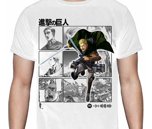 Shingeki No Kyojin - Attack On Titan Erwin 2 - Polera