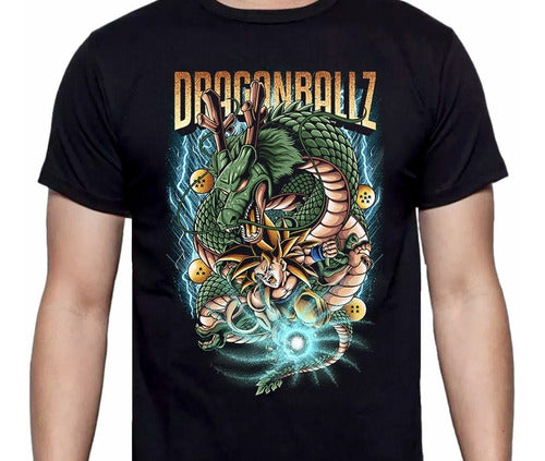 Dragon Ball - Goku Super Saiyan Shen Long - Polera